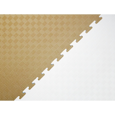 Tatami KWON Clubline bílá / měděná 2 cm