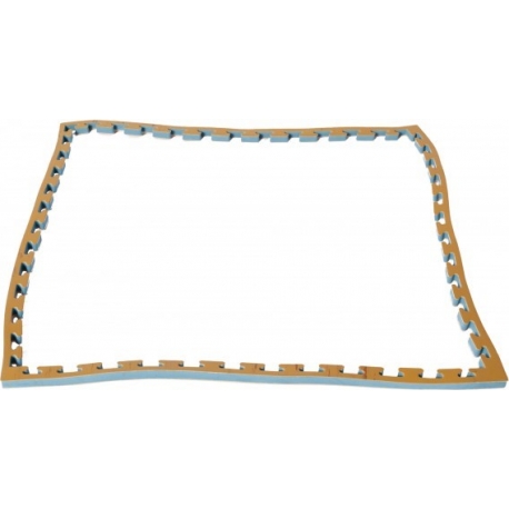 Hrany pro tatami KWON se vzorem dřeva 2 cm