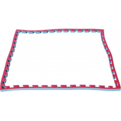 Hrany pro tatami KWON Clubline WT červená / modrá 2,4 cm