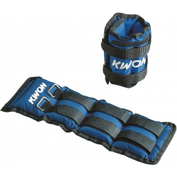 Zátěže na zápěstí a kotníky KWON 1kg (2x0,5 kg)