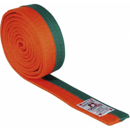 Pásek ke kimonu DANRHO oranžovo-zelený