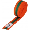 Budo pásek KWON oranžovo-zeleno-oranžový